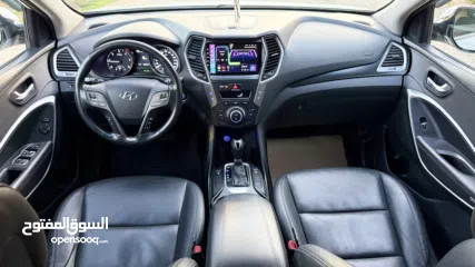  15 بحالة الوكالة hyundai santa fe  2016