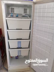  1 فريزر فيدرال نوفريست جوارير تجميد هوا بحالة ممتازة