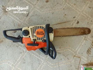  2 مكينة ستيل اصلي الماني Stihl chainsaw Germany original 100