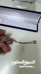  19 سبحة فضة ملكية / تحفة فنية تليق بيدك