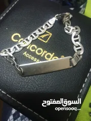  11 اسورة فضة رجالي للبيع بسعر مغري ITALIAN