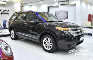  2 Ford Explorer XLT 4WD ( 2015 Model ) in Black Color GCC Specs