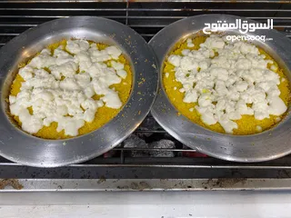 2 محل كنافه مجهز للبيع على الفحم وعلى الغاز