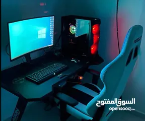  1 سيت اب و جهاز كمبيوتر جيمينج ( setup & gaming pc )