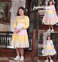  25 نفانيف وفساتين العيد بناتي