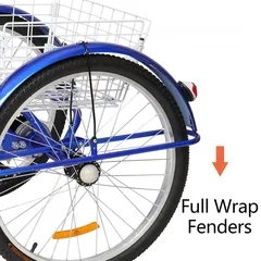  2 دراجة ثلاثية العجلات مناسبة لجميع الأعمار للبالغين