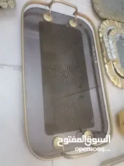  10 سدور وصواني نقش ابرة وصواني تقديم فخمة بسعر مغري