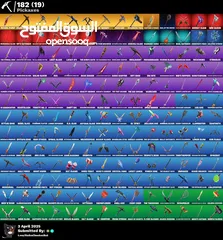  2 حساب فورت نايت اساسي فوق 180 سكن سيزون 3 فل مع طور الزومبي القديم و اكس النجمة يربط كلشي