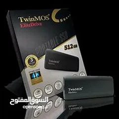  6 Ssd External Twinmos Elitedrive 256GB اسس دي خارجي بسرعة فائقة بحجم 256 جيجا 
