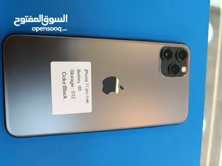  4 IPHONE 11 PRO MAX ( 512 GB ) USED /// ايفون 11 برو ماكس ذاكرة 512 مستعمل وكالة