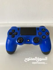  1 PS4 controller blue