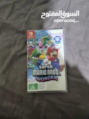  7 لعبة نينتندو سويتش super                             Mario Wonderنينتندو سويتش مع كينترولار