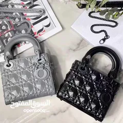  3 Lady Dians bag from Dior - شنط الليدي ديانا من ديور