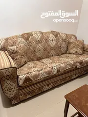  4 Sofa with good fabric