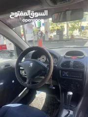  6 بيجو 206 سلفر للبيع