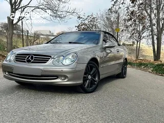  3 Mercedes Benz clk200 بحالة ممتازة2004 W209 avengard comfortable كشف