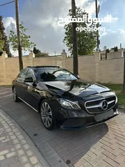  28 Mercedes E220D  بانوراما  موديل 2017 برخصة  دهان شركة  فل اضافات  امكانية البدل وارد  كرتونه سيارة