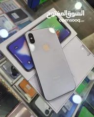  2 متوفر ايفونات X الاصلي جيجا 64 و 256 بطارية مشكل اصلي هدية كفر ولزقة وشاحن الاصلي متوفر توصيل