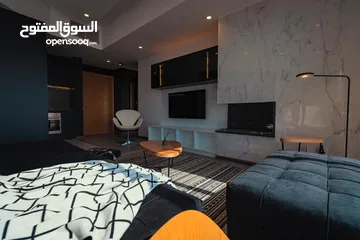  5 شقة مفروشة للايجار 1 نوم في العبدلي