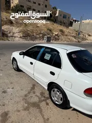  24 هونداي أكسنت 1998 للبيع كاش فقط  فحص 4 جيد بحالة الوكالة