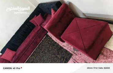  2 اسم المنتج: كورنر عدد المقاعد: 9 سعر المنتج:  90 دينار +بفه هدية   نوع الخشب: