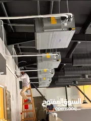  2 مكيف مركزي فل انفيرتر بنظامين حامي A+++ ونظام بارد A++ توفير بإستهلاك الطاقه بنسبه 65%
