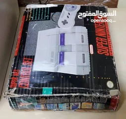  2 جهاز قديم بجالة ممتازة 1991 Supe.r Nintend.o