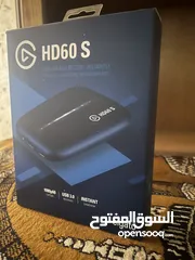  1 للبيع بسعر مغري 75 دينار فقط. ‎  قطعة البث المباشر Elgato HD 60s كاميرا  Fantech LUMINOUS C30