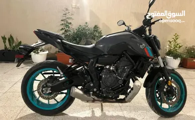  1 Yamaha MT07 2022 وارد