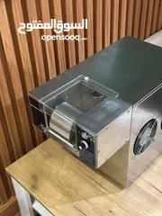  8 عرض ذهبي مكينه أيسكريم الكوري مع كرفان صغير بسعر مميز وقابل للتفاوض