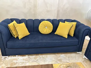  3 طقم كنب فاخر 7 مقاعد