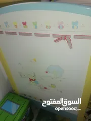  3 سرير أطفال أوروبي استعمال خفيف للبيع