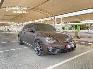  1 Volkswagen Beetle Turbo 2016 GCC Space Full Option Very clean car / 176,000 KM