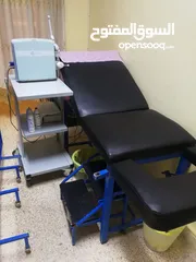  1 مستلزمات ومعدات عيادة نسائية وتوليد حديثة ومتكاملة للبيع بداعي السفر