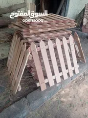  1 اسوار خشبية