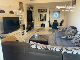  18 باقل سعر غرفه وصاله مفروشه بالكامل للايجار الشهري في ابرااج عجمان وان