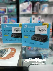  1 TP-LINK 5-PORT GIGABIT DESKTOP SWITCH