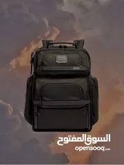  1 ALPHA 3 TUMI Brief BackPack Black