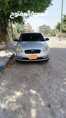  3 هونداي فيرنا 2006 مع كامل الإضافات الداخلية (شاشة، كاميرا، بلوتوث،)  باقي المواصفات في الوصف...
