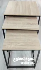  6 طقم طاولة ثلاثي بسعر العرض