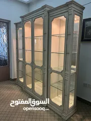  2 3 فضيات نوع Drexel Heritage امريكي + طاولة ايكيا
