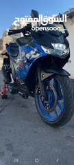  15 سوزوكي جيكسر 250sf  Suzuki gixxer 250sf