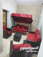  29 طقم رتان طقم ترس خارجي طقم كنب طقم خيزران طقم رتان بلاستك عضم خمس مقاعد+طاولة وسط