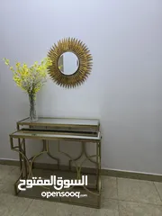  3 طاوله ذهبيه