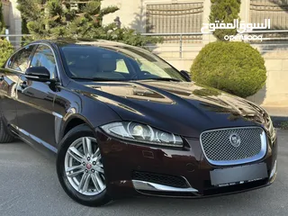  16 JAGUAR XF 2013 Full loaded (مخزنة) وارد الوكالة وصيانة الوكالة قاطعة مسافة 40 الف كم