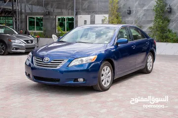  1 Toyota camry 2007 with sunroof تويوتا كامري فل مع فتحة سقف بحالة الوكالة