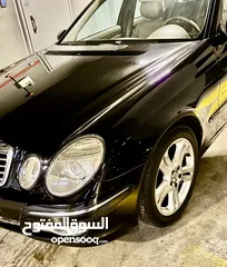  4 سيارة مرسيدس  E200افنجارد بانوراما موديل 2007 للبيع