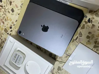  1 ايباد مني 6جهاز غني عن التعريف كرتون عضمت شاحن اصليه لزققت سكرين للتواصل