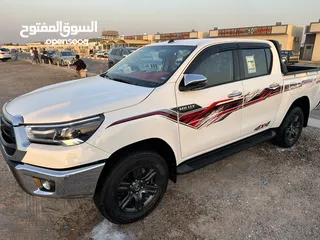  9 تويوتا هايلوكس 4x4 ساز فول مواصفات كفالة عامة