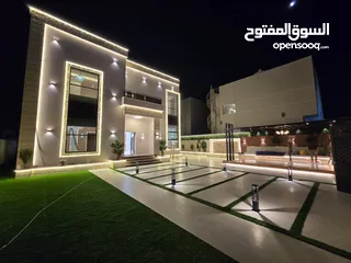  9 Amazingly Beautiful Modern Villa for Sale for just AED 2.45 Million in Ajman Rawda-1فيلا حديثة للبيع